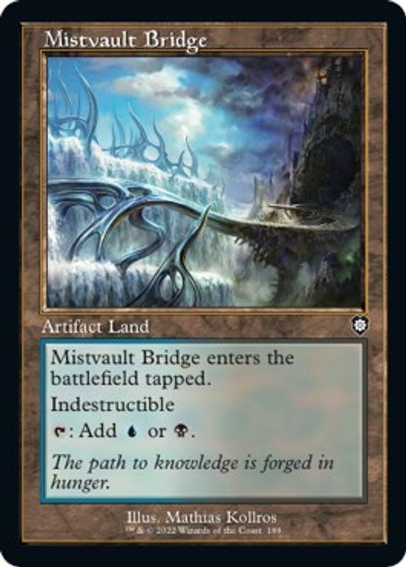 Mistvault Bridge (Retro Frame) - 189 - Common