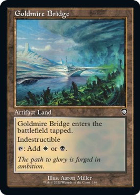 Goldmire Bridge (Retro Frame) - 186 - Common