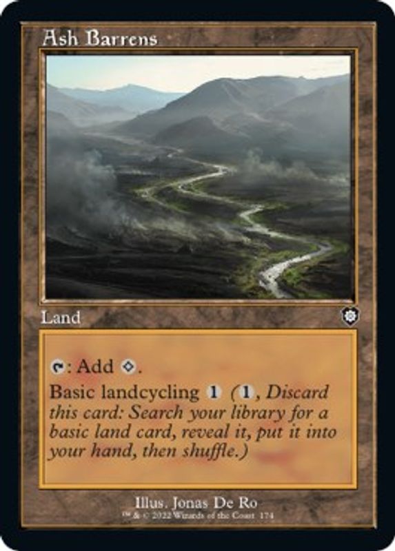 Ash Barrens (Retro Frame) - 174 - Common