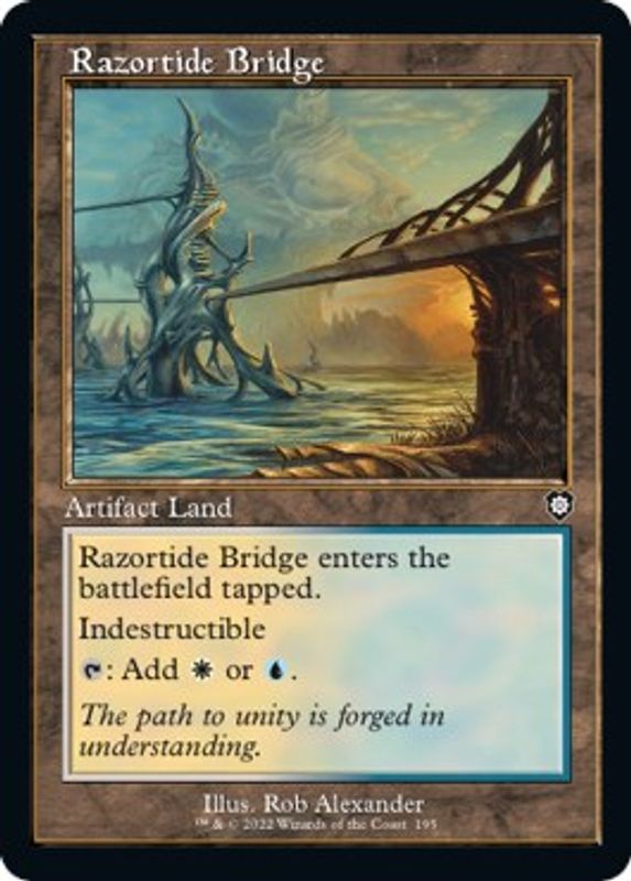 Razortide Bridge (Retro Frame) - 195 - Common