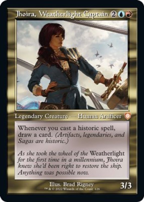 Jhoira, Weatherlight Captain (Retro Frame) - 126 - Mythic