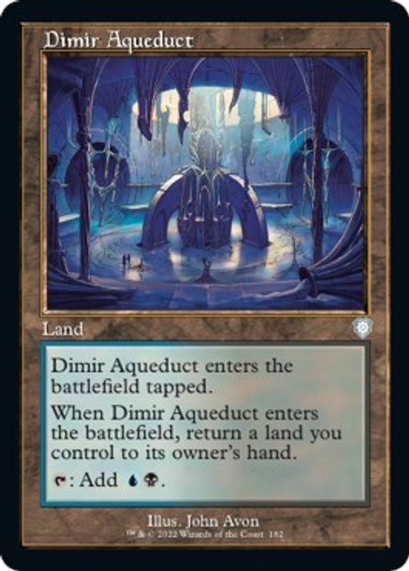 Dimir Aqueduct (Retro Frame) - 182 - Uncommon