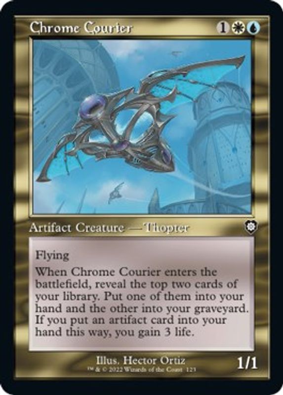 Chrome Courier (Retro Frame) - 123 - Common