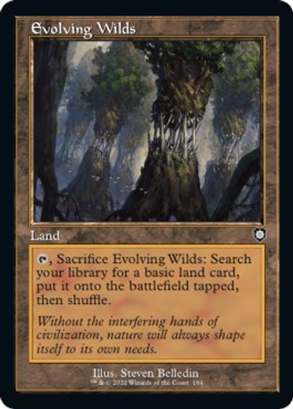 Evolving Wilds (Retro Frame) - 184 - Common