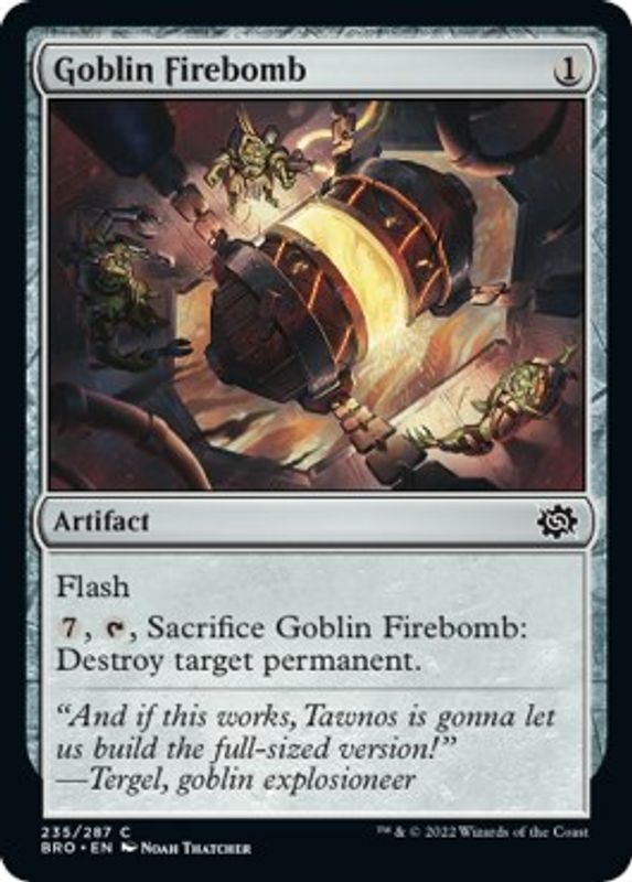 Goblin Firebomb - 235 - Common