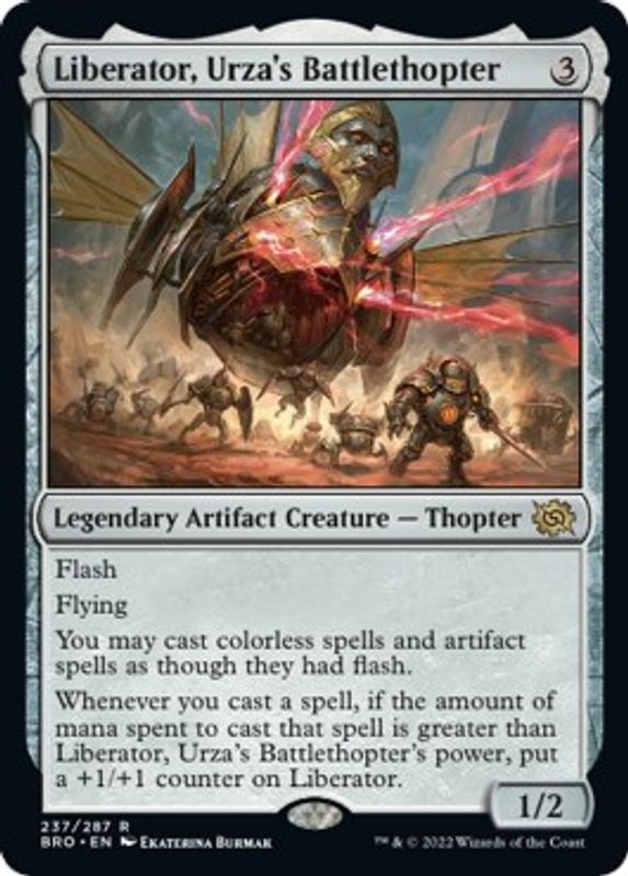 Liberator, Urza's Battlethopter - 237 - Rare