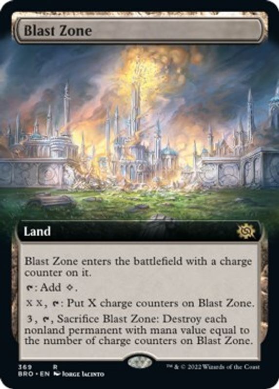 Blast Zone (Extended Art) - 369 - Rare