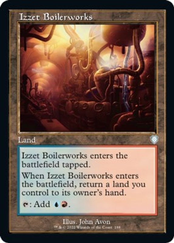 Izzet Boilerworks (Retro Frame) - 188 - Uncommon