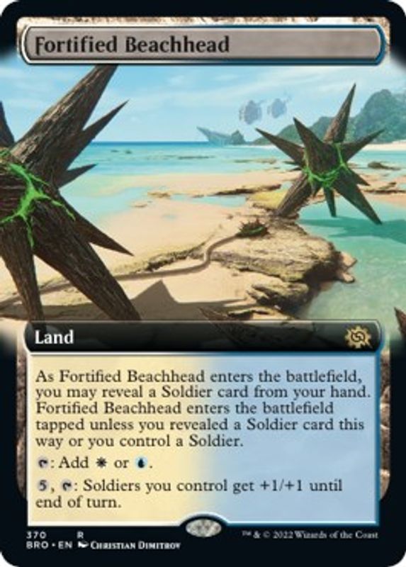 Fortified Beachhead (Extended Art) - 370 - Rare