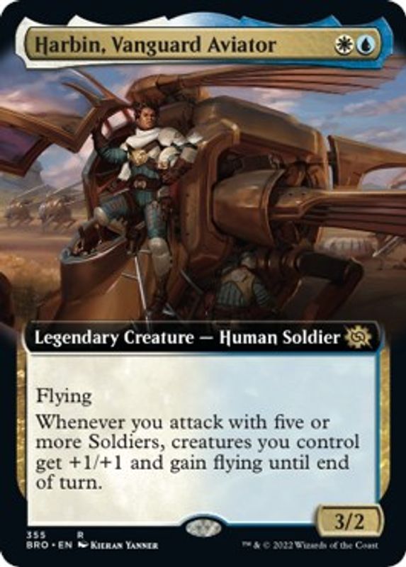 Harbin, Vanguard Aviator (Extended Art) - 355 - Rare