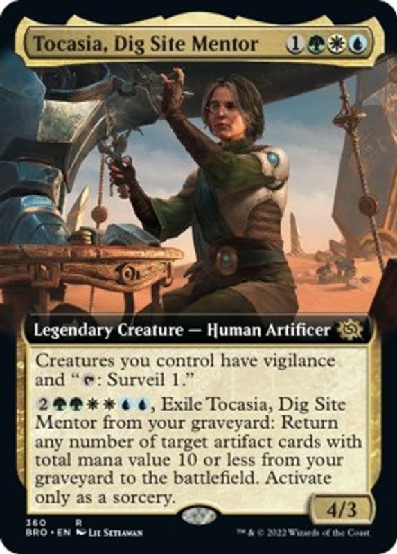 Tocasia, Dig Site Mentor (Extended Art) - 360 - Rare