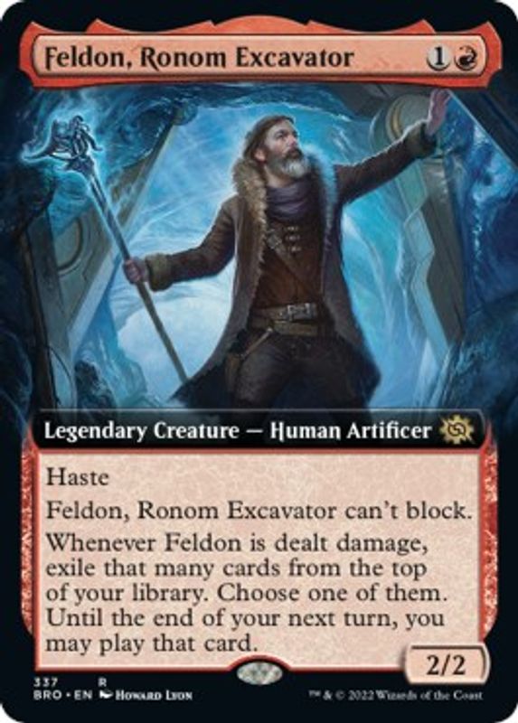 Feldon, Ronom Excavator (Extended Art) - 337 - Rare