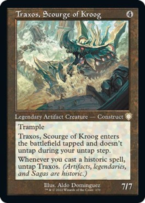 Traxos, Scourge of Kroog (Retro Frame) - 170 - Rare