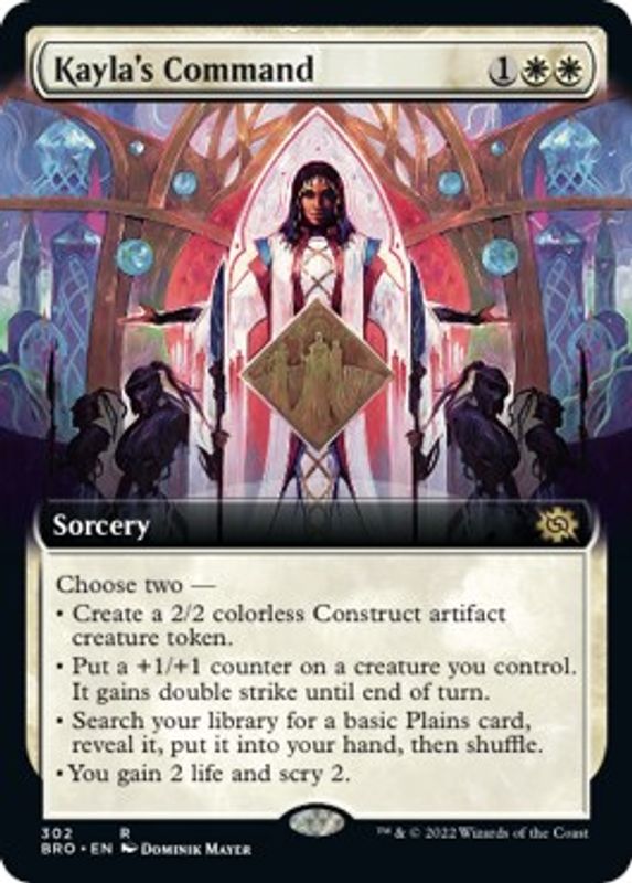 Kayla's Command (Extended Art) - 302 - Rare