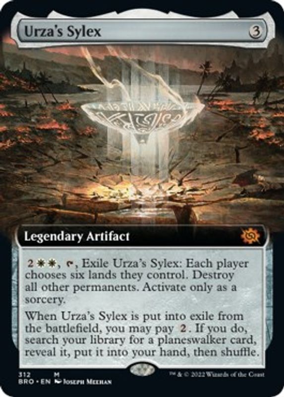 Urza's Sylex (Extended Art) - 312 - Mythic