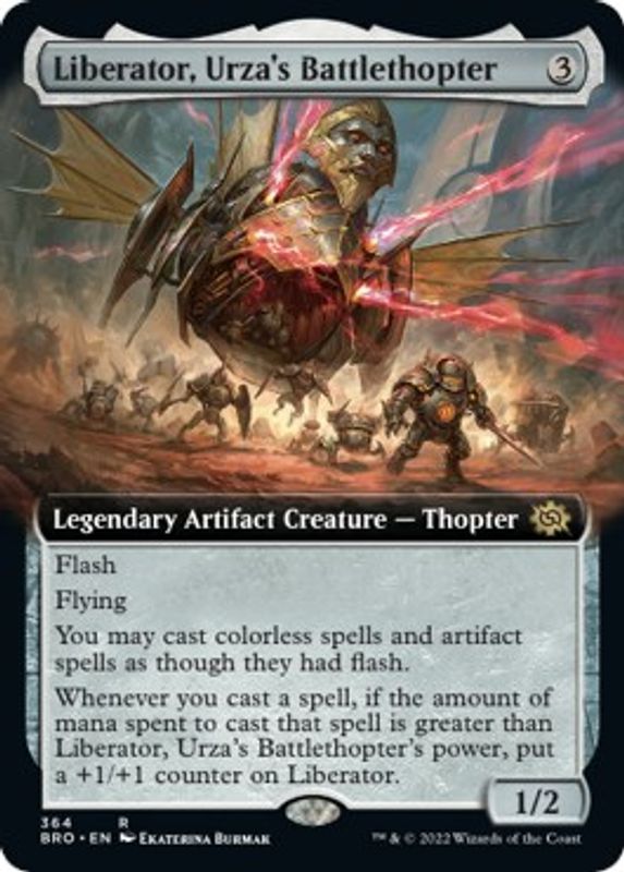 Liberator, Urza's Battlethopter (Extended Art) - 364 - Rare