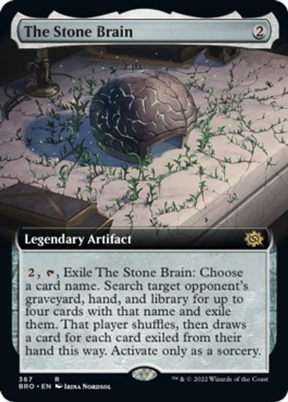 The Stone Brain (Extended Art) - 367 - Rare