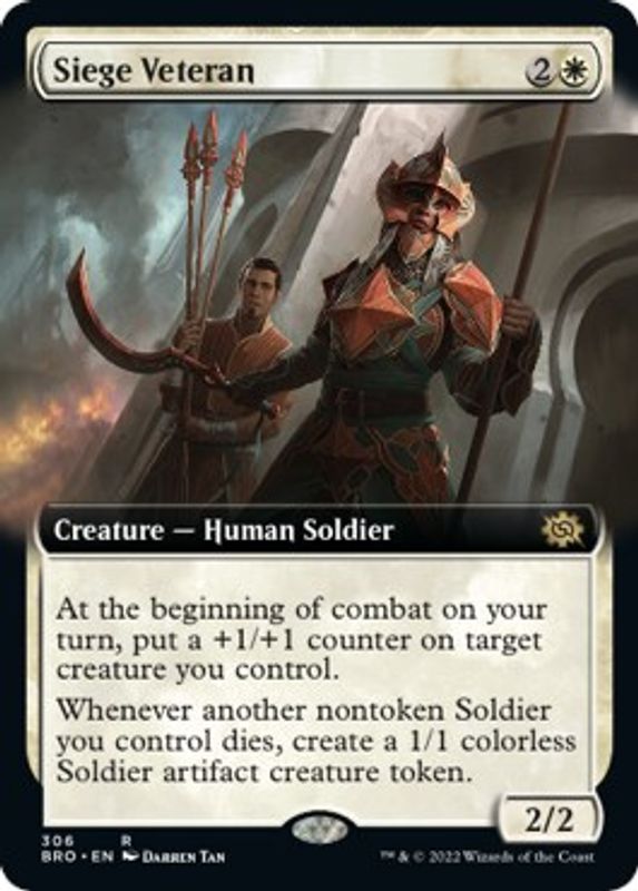 Siege Veteran (Extended Art) - 306 - Rare