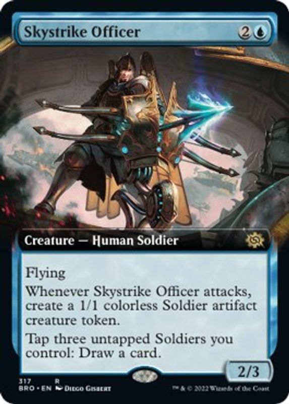 Skystrike Officer (Extended Art) - 317 - Rare