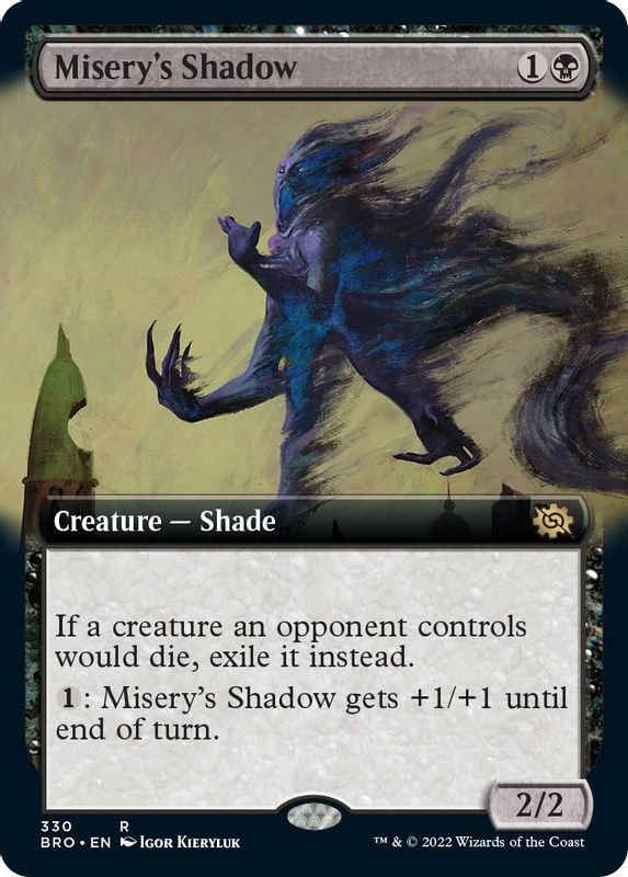 Misery's Shadow (Extended Art) - 330 - Rare