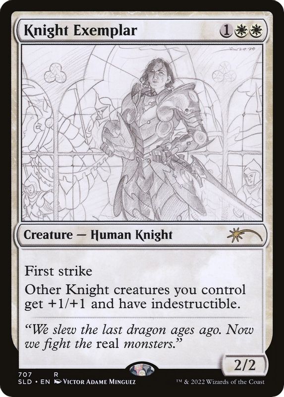 Knight Exemplar (707) - 707 - Rare