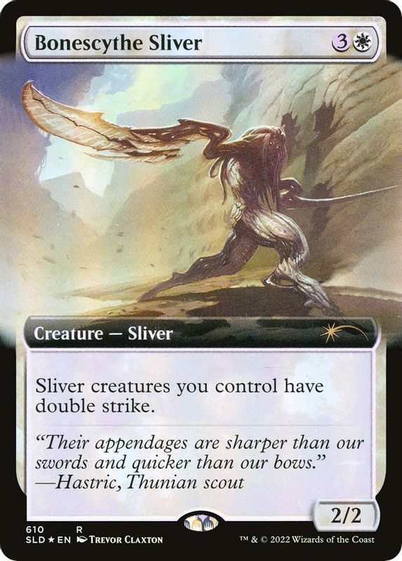 Bonescythe Sliver (Extended Art) - 610 - Rare