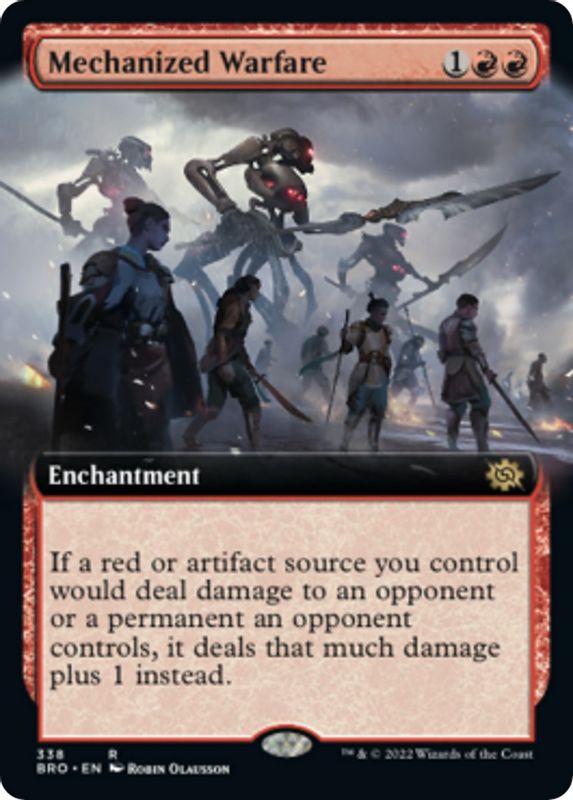 Mechanized Warfare (Extended Art) - 338 - Rare