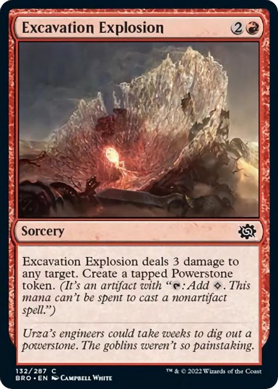 Excavation Explosion - 132 - Common