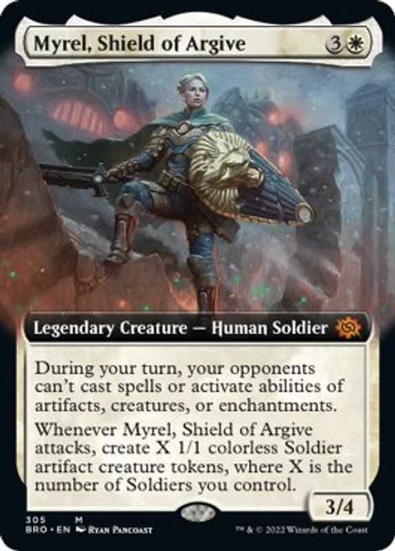 Myrel, Shield of Argive (Extended Art) - 305 - Mythic