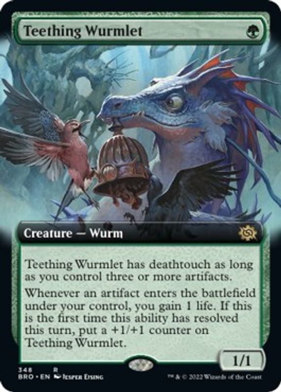 Teething Wurmlet (Extended Art) - 348 - Rare