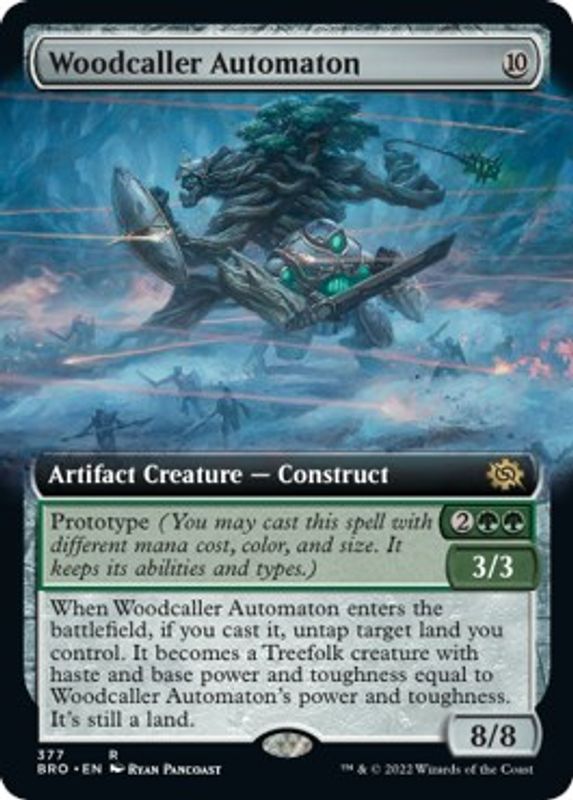 Woodcaller Automaton (Extended Art) - 377 - Rare