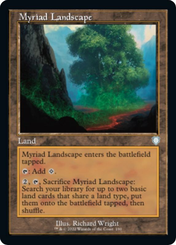 Myriad Landscape (Retro Frame) - 190 - Uncommon