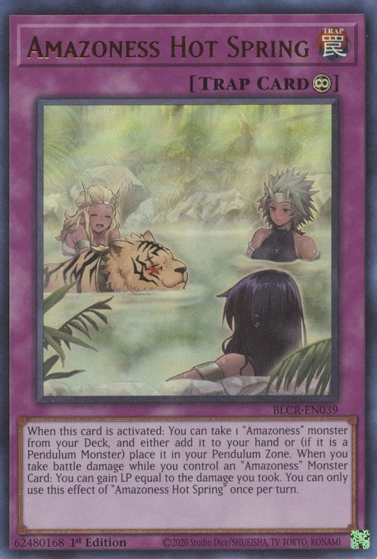 Amazoness Hot Spring - BLCR-EN039 - Ultra Rare