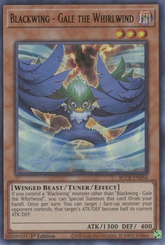 Blackwing - Gale the Whirlwind - BLCR-EN056 - Ultra Rare