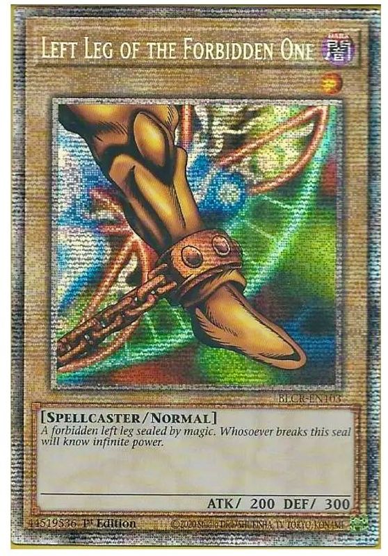 Left Leg of the Forbidden One (Starlight Rare) - BLCR-EN103 - Starlight Rare