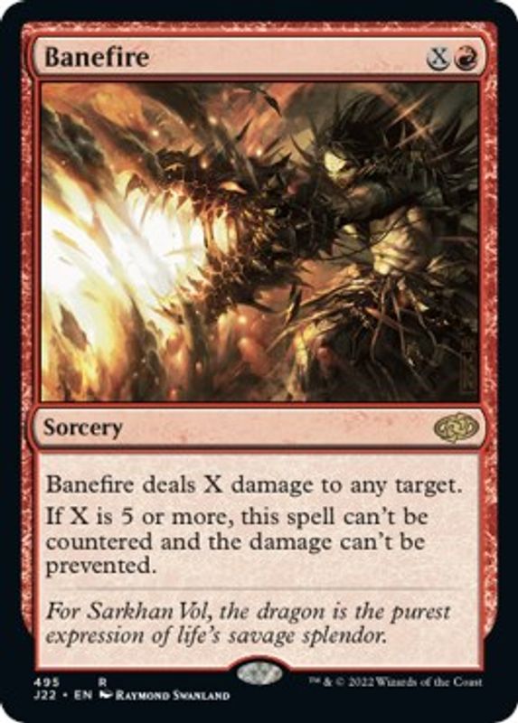 Banefire - 495 - Rare