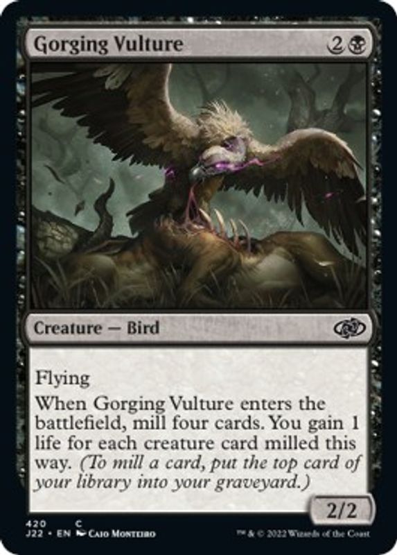 Gorging Vulture - 420 - Common