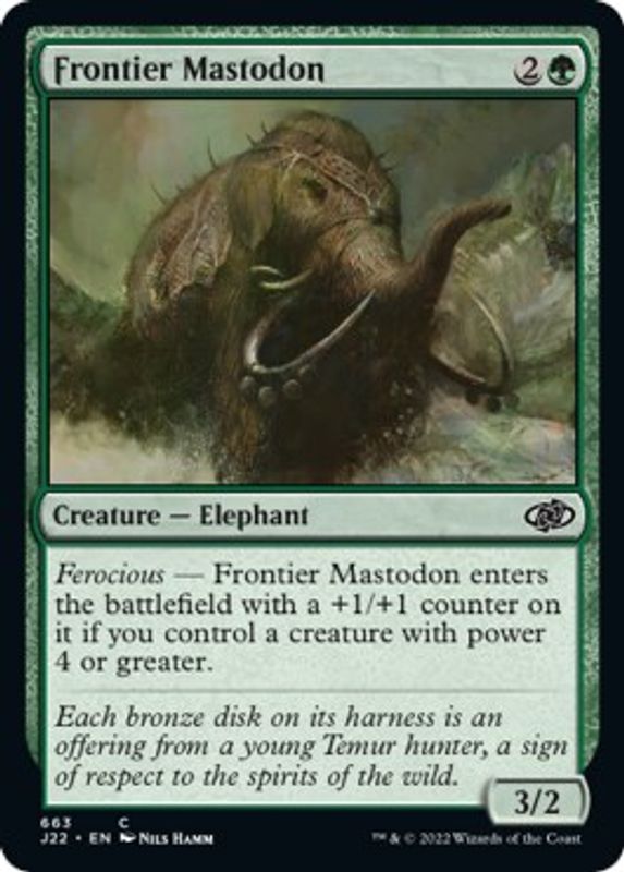 Frontier Mastodon - 663 - Common