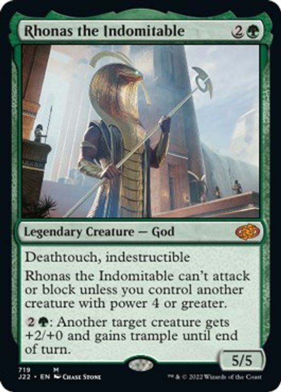 Rhonas the Indomitable - 719 - Mythic