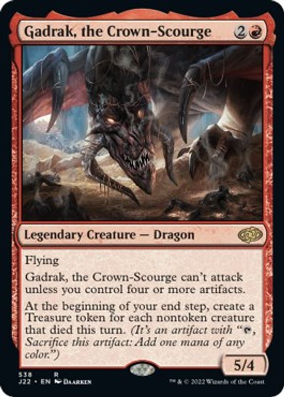 Gadrak, the Crown-Scourge - 538 - Rare