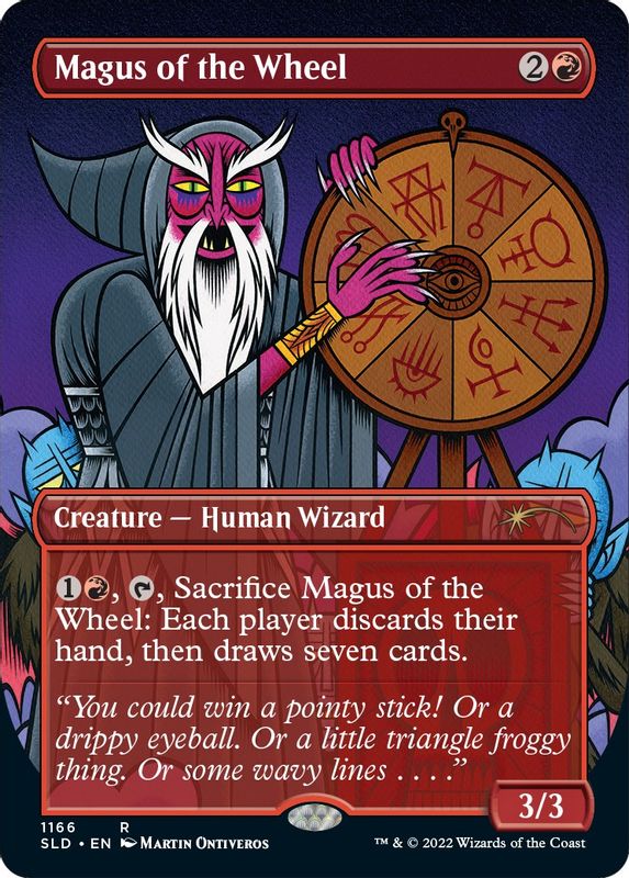 Magus of the Wheel - 1166 - Rare