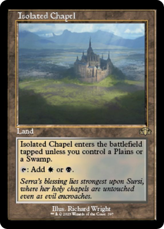 Isolated Chapel (Retro Frame) - 397 - Rare