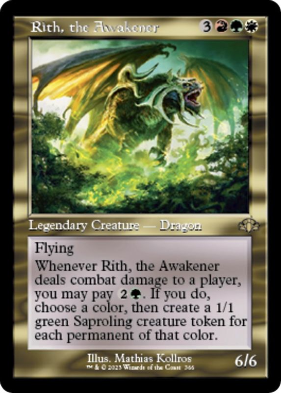 Rith, the Awakener (Retro Frame) - 366 - Rare