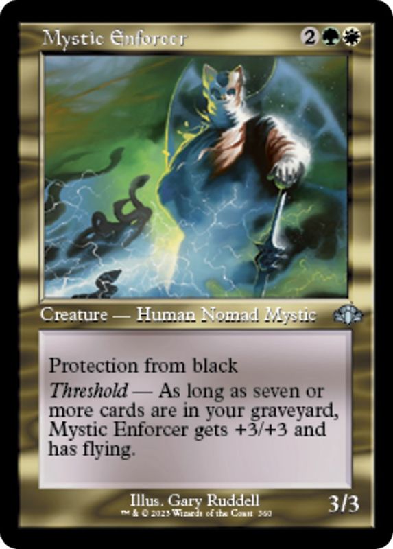 Mystic Enforcer (Retro Frame) - 360 - Uncommon