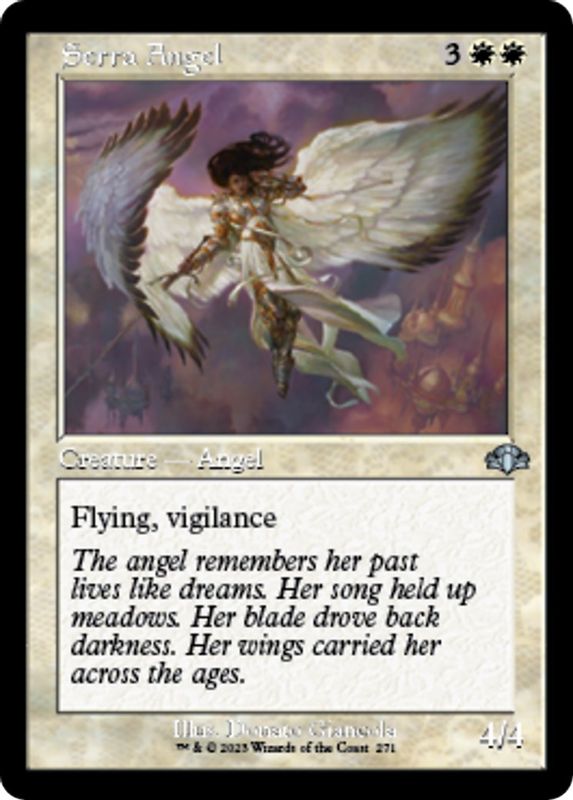 Serra Angel (Retro Frame) - 271 - Uncommon