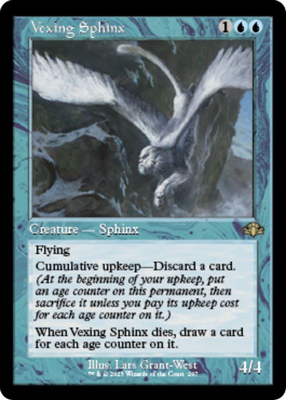 Vexing Sphinx (Retro Frame) - 297 - Rare