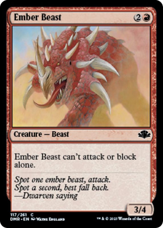 Ember Beast - 117 - Common