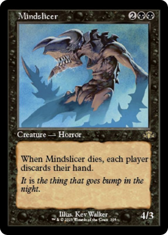 Mindslicer (Retro Frame) - 305 - Rare