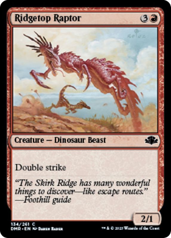 Ridgetop Raptor - 134 - Common