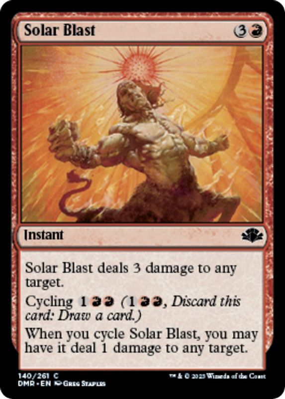 Solar Blast - 140 - Common